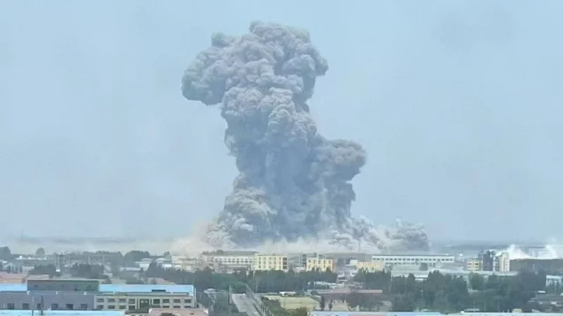 山东高密一化工车间发生爆炸，救援正在进行-GOGO社区