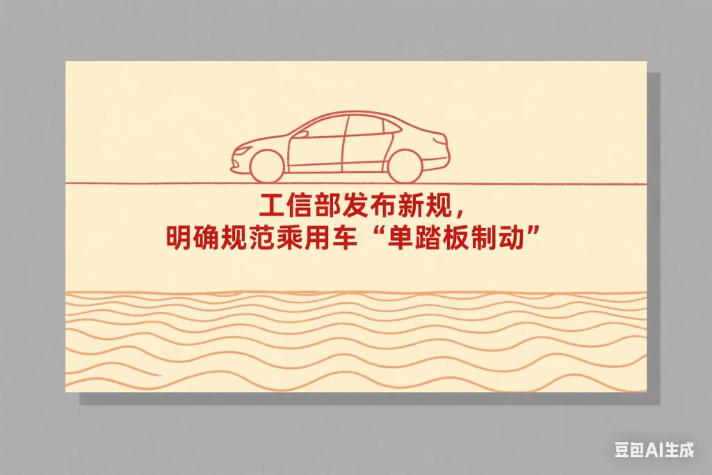 工信部发布新规规范乘用车“单踏板制动” ，2026年起实施-GOGO社区