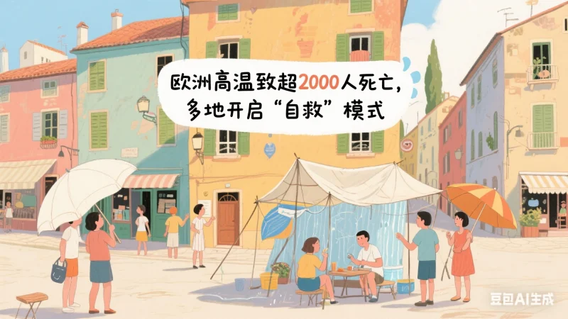 欧洲超2000人疑因高温死亡一欧洲高温致超2000人死亡，多地开启“自救”模式-GOGO社区