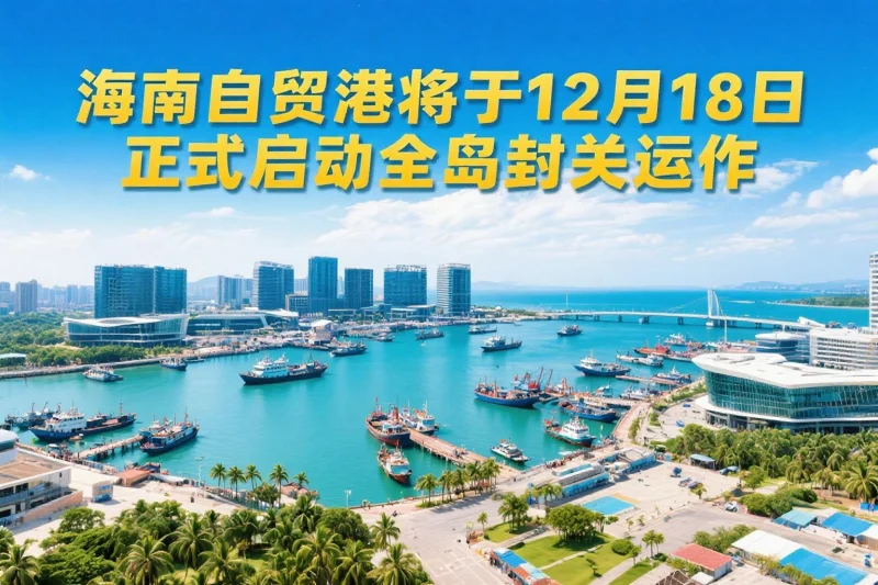 海南自贸港将于12月18日正式启动全岛封关运作-GOGO社区