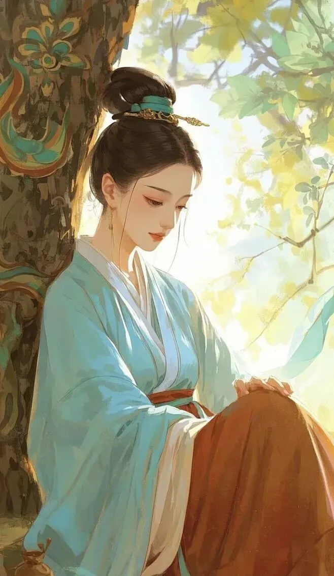 锁春庭·一入重门承恩薄，长悬合欢寄相思 - 小红书